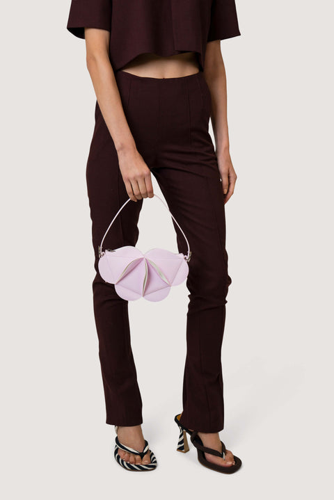 Leather Origami Shoulder Bag