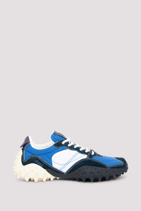 Suede Azure Low Top Sneakers