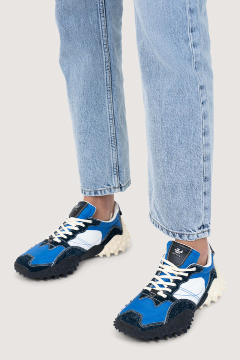 Suede Azure Low Top Sneakers
