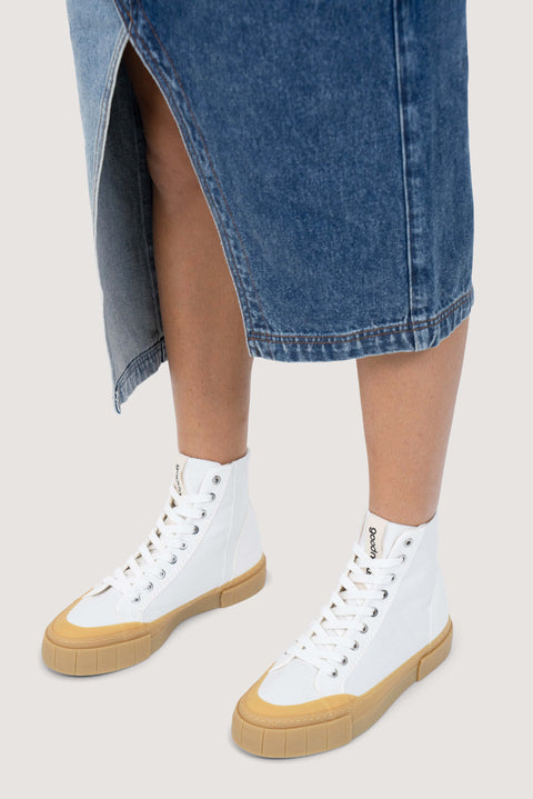 High Top Organic Cotton Sneakers