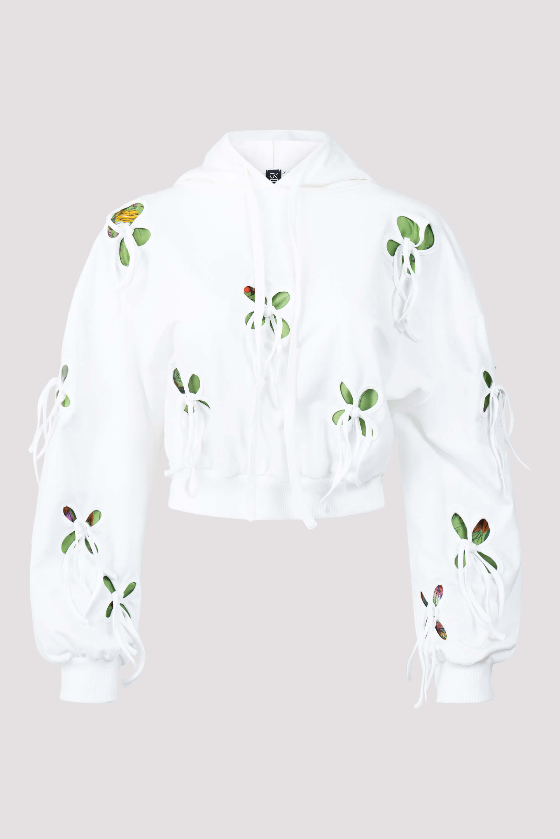 Exclusive Petal Cut-Out Hoodie