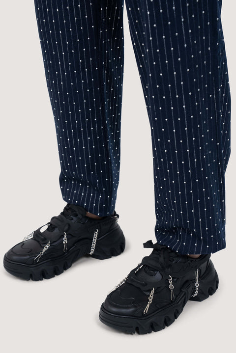 Boccaccio II Harness Handmade Low Top Sneakers