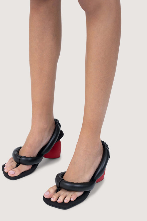 Yume Yume Love Heart Shaped High-Heel Sandal