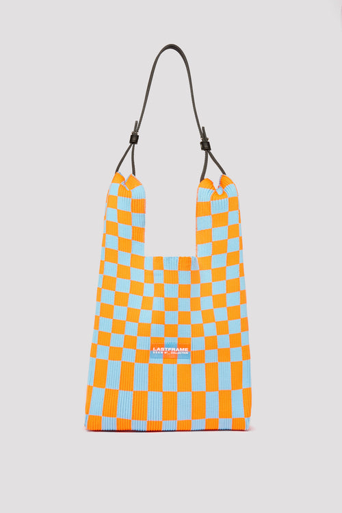 Last Frame Ichimatsu Market Medium Tote Bag - Fabric of Society Last Frame Ichimatsu Market Medium Tote Bag - Fabric of Society