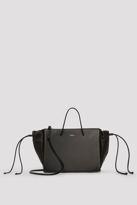 Collapsed Hanna Leather Shoulder Bag